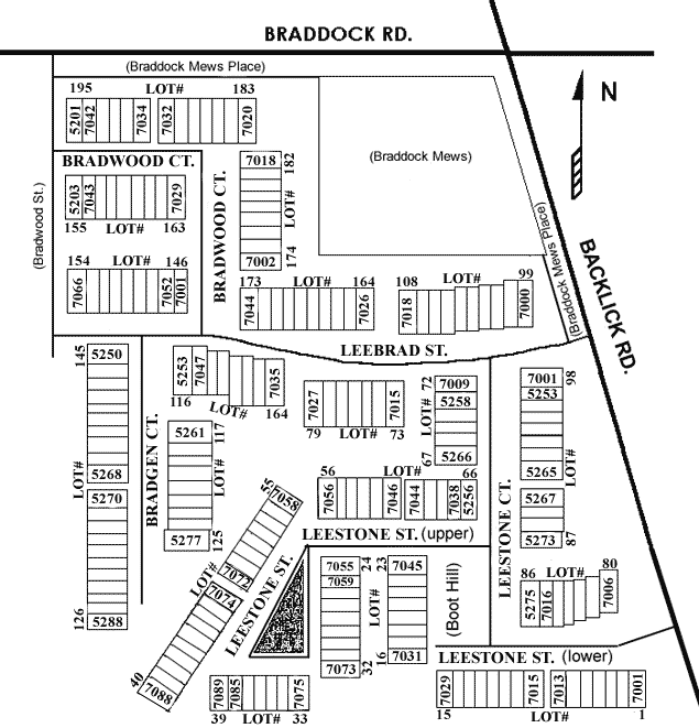 Leewood Map